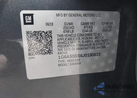 2018 Cadillac Cts Premium Luxury Rwd from USA, damaged, VIN 1G6AS5SS6J0180633